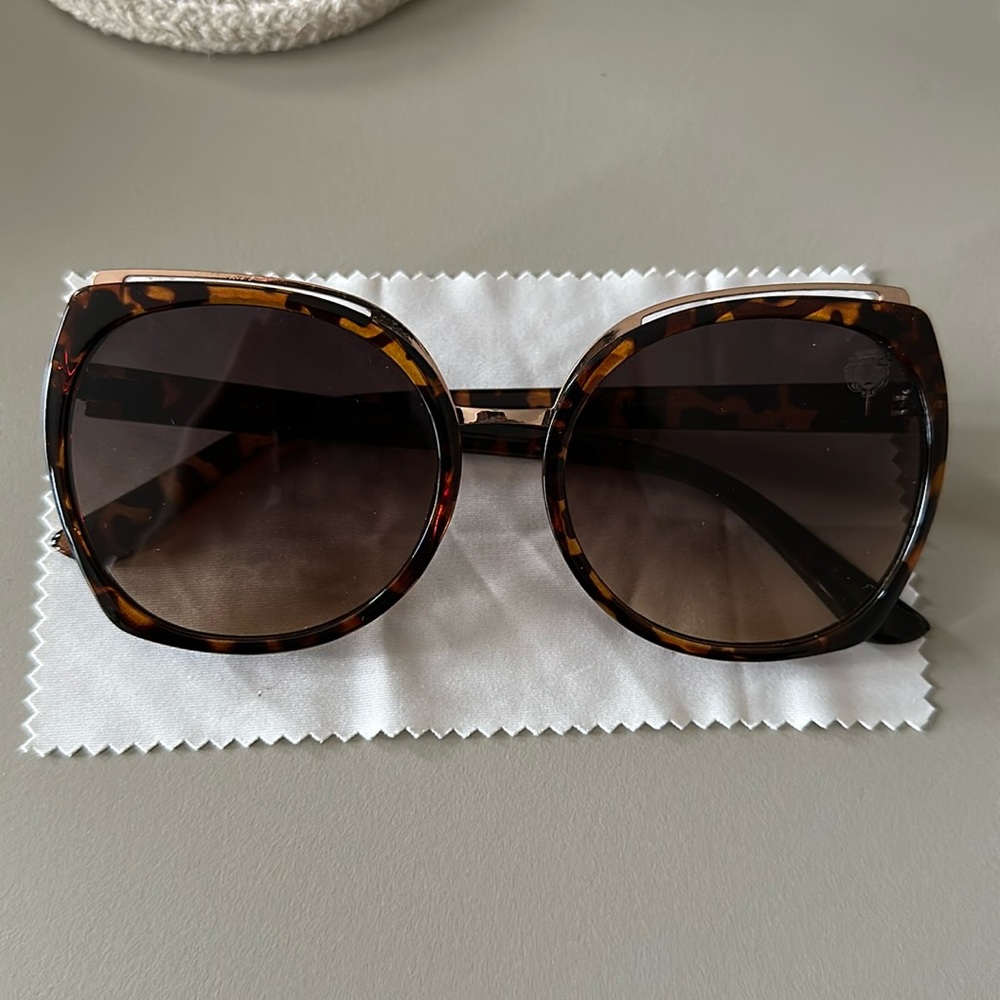 Anne Klein Sunglasses Turqouise